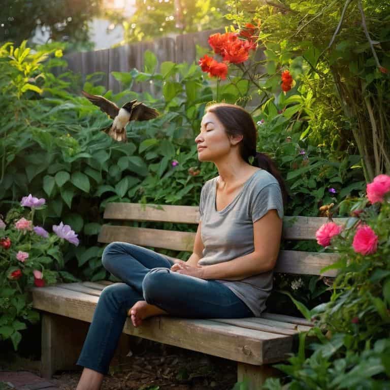 Nurturing Mindful Happiness outdoors