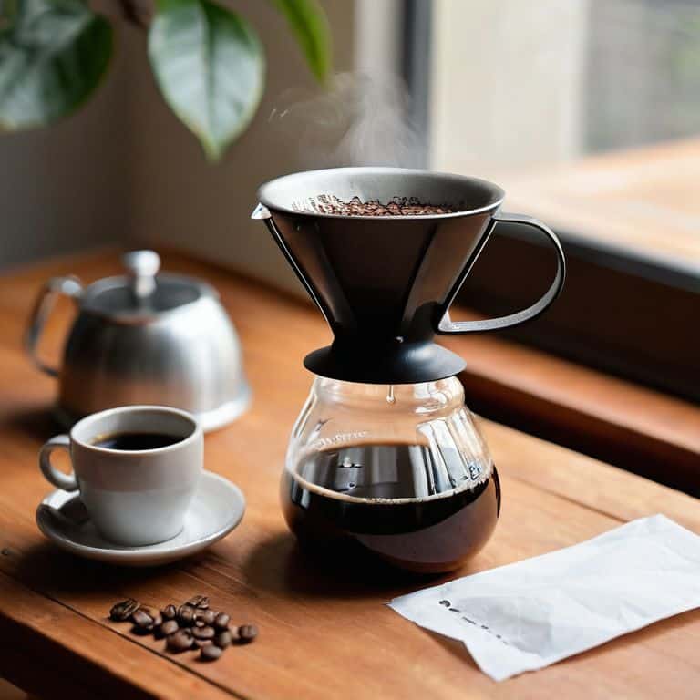 V60 Pour-Over coffee brewing method