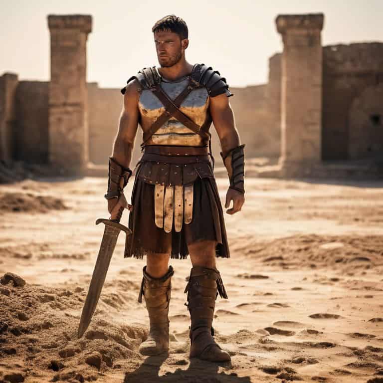 Beyond the Arena's Shadows Roman Gladiator
