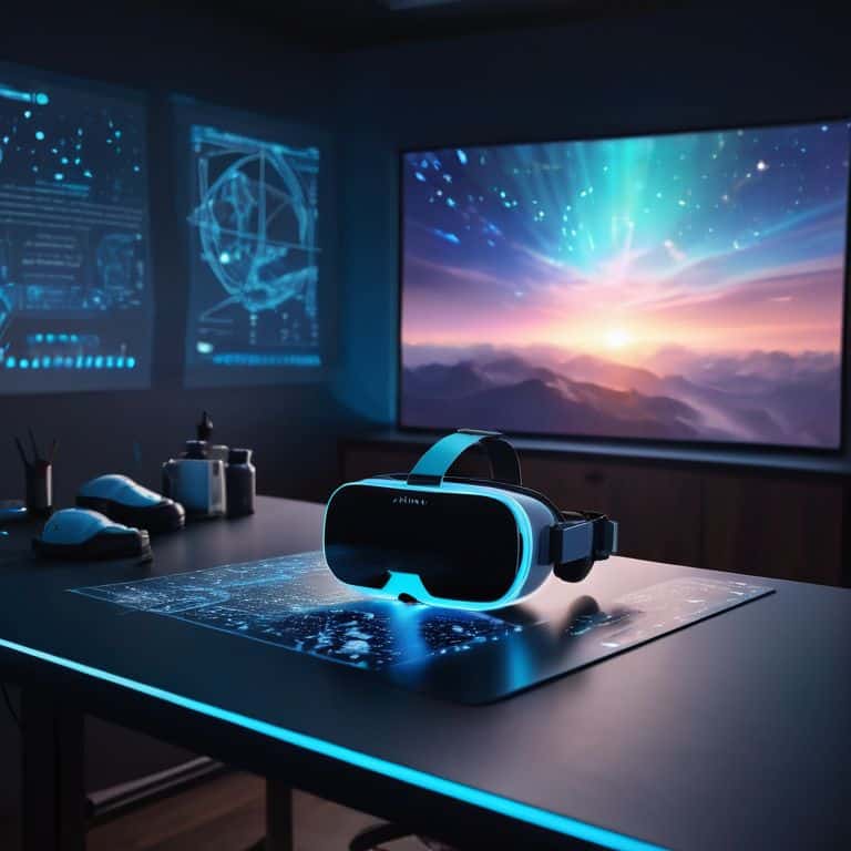 Beyond the Cosmic Horizon Virtual Reality