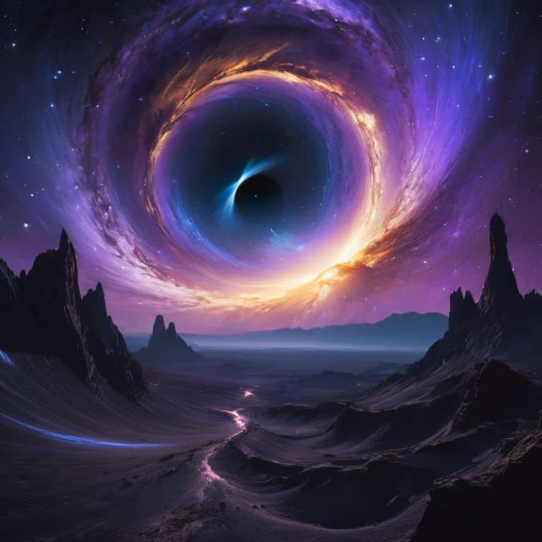 Beyond the Cosmic Horizon: Black Holes