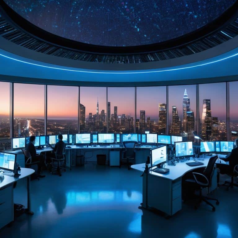Cosmic Reflections: The AI Horizon