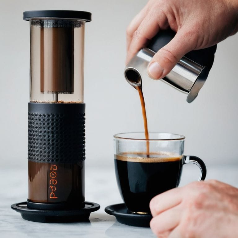 Aeropress Key Features in Action