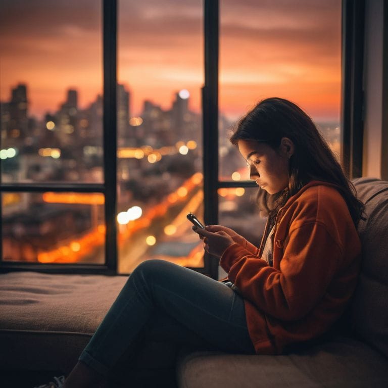Social media affects mental health graph