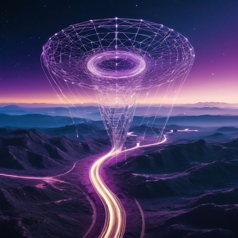 Cosmic Blockchain Horizon