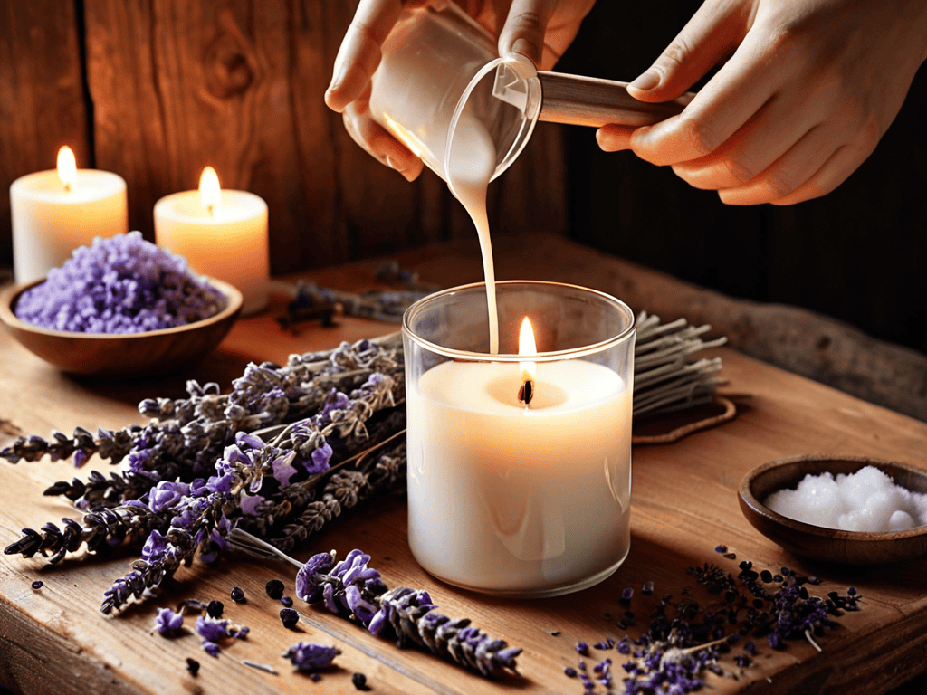 Scented soy wax candles beginner's guide