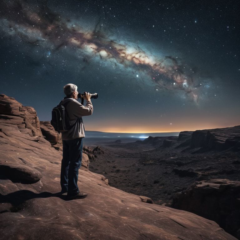Cosmic Reflections: A Journey Through Spacetime