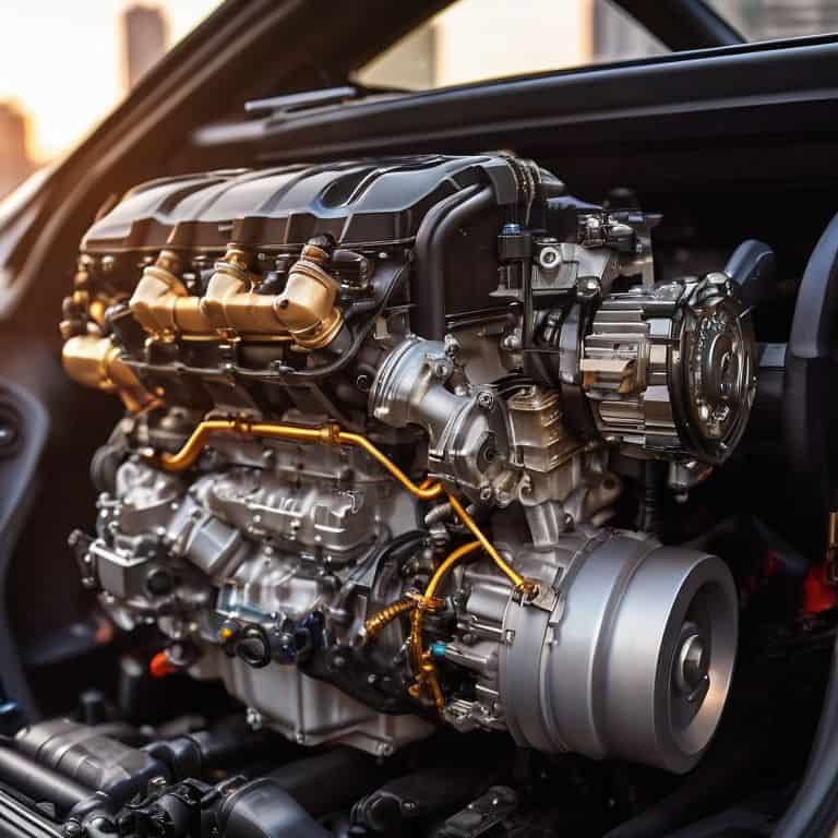 Hybrid car diagram: how does a