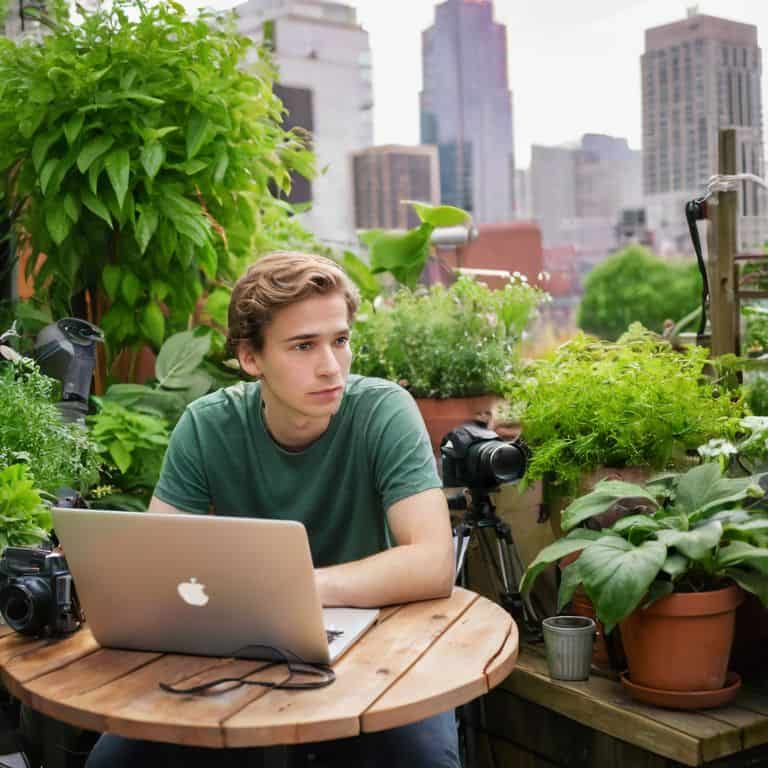 Nurturing Freedom in urban garden
