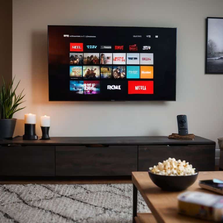 Netflix streaming movies to your TV