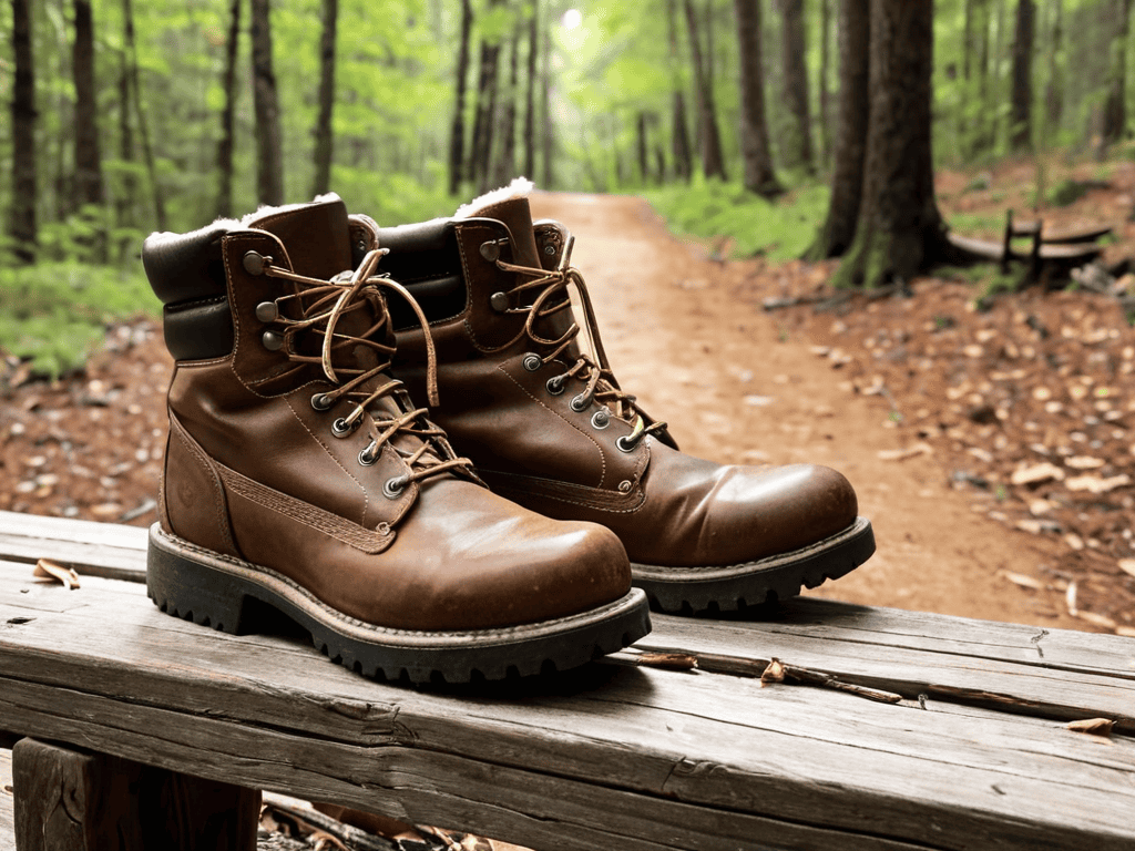 Breaking in new hiking boots