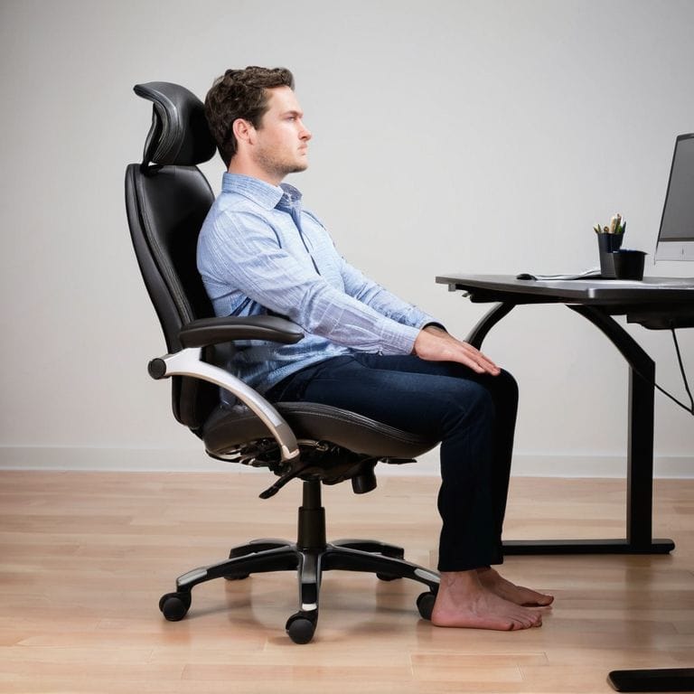 Ergonomic chair guide