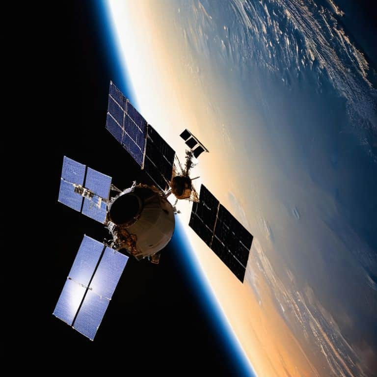 Cosmic Balance Gps Orbit Satellite