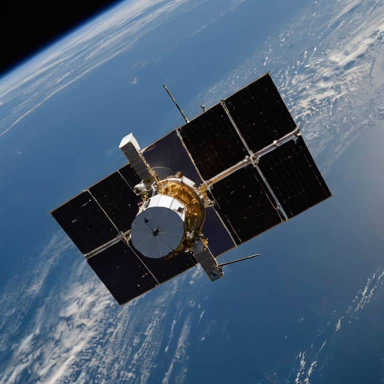 Gps satellites stay in orbit