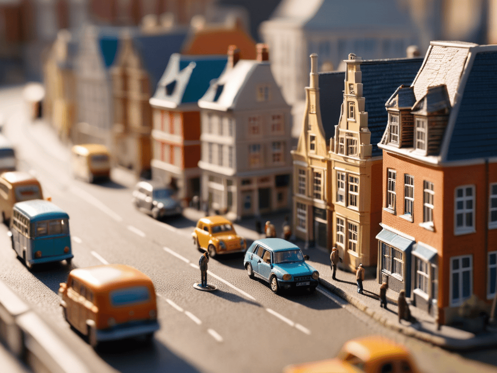 Miniature Tilt-Shift photography effect