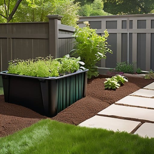 Wrapping It All Up: urban permaculture garden
