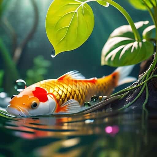 Managing the aquaponics nitrogen cycle loop.