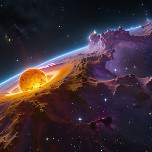 The Infinite Horizon of Thought nebula.