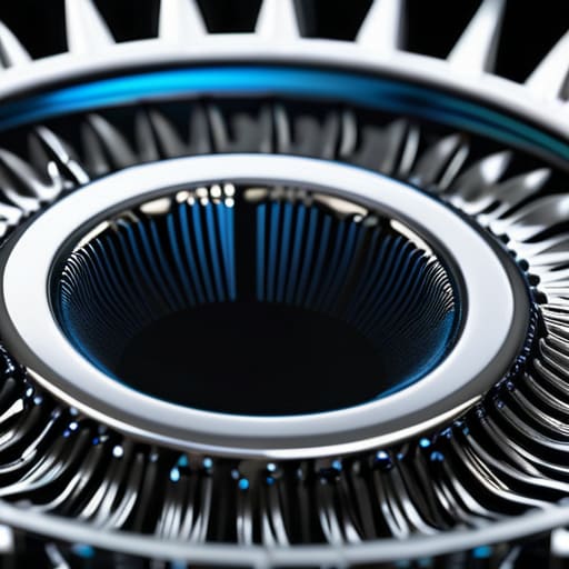 Magnetic Fluid (Ferrofluid) Seals creating frictionless barriers.