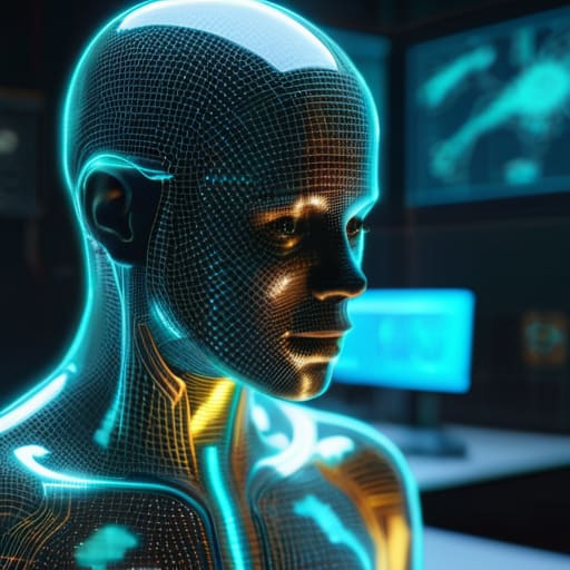 Synthetic Employee Onboarding process concept.