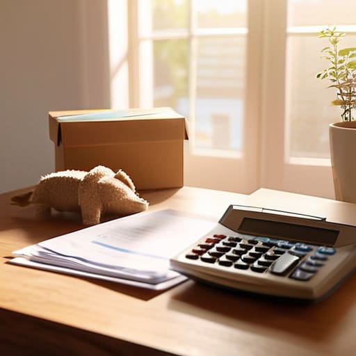 How to budget for a move to a new flat.